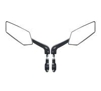 Specchietti moto - Specchio da bicicletta | Specchietto laterale parola a moto | Specchietti per moto pieghevoli per manubrio | Attrezzatura per risparmiare spazio di rotazione multi-angolo |