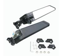 Specchietti moto Stealth Wing Specchio laterale girevole 360° regolabile CNC LED indicatori di direzione per Ninja 400 650 ZX10R ZX6R GSXR600 1000R GSX1300R