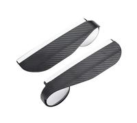 Specchietti per angolo morto 2in1 Specchietto Retrovisore Auto Pioggia Sopracciglio Retromarcia Piccolo Specchio Rotondo Antipioggia Parasole Adesivo Auto Scudo Antipioggia Specchi (Color : Blanc)