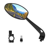Specchietti per Bicicletta | Specchietto Bici Elettrica Sinistra | Ampio Campo Visivo HD | Specchio Convesso per Bicicletta | Accessori Bici