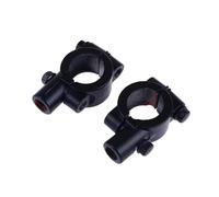 specchietti per moto Per 2 Pezzi 22mm Manubrio 10/8/6mm Filo Moto Retrovisore Supporto Morsetto Specchietto Accessori Adattatore specchiettis laterali motos(2)