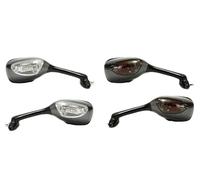 Specchietti retrovisori 2X Moto Indicatori Di Direzione Specchietti Retrovisori Per GSXR600 GSXR750 2006-2008 2009 2010 2011 2012 GSXR 1000 2005-2008