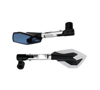 Specchietti Retrovisori Accessori Per La Modifica Del Riflettore Dello Specchietto Retrovisore In Lega Di Alluminio CNC Per Veicoli Elettrici Universali Per Moto Specchietti Manubrio(A)