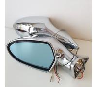 Pilot Race-10 Led, coppia specchi retrovisori esterni - Cromo