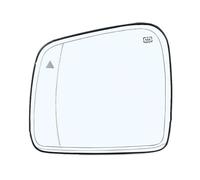 Specchietti Retrovisori Auto In Vetro Per Jeep Per Grand Per Cherokee 2011-2021 Lenti Specchietto Retrovisore Specchietti Laterali Lente Vetro Specchietti retrovisori Lenti(Sinistra)