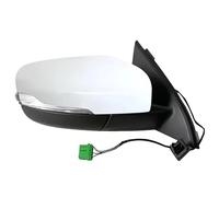 Specchietti Retrovisori Auto Per Volvo XC60 2013-2018, Lato Sinistro Destro, Completi Indicatori Direzione, Ripiegabili Elettricamente Specchietto Retrovisore Specchio Esterno(6 fili bianco destro)