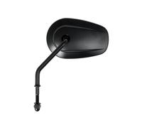 Specchietti retrovisori classici per harley davidson stelo corto nero universale