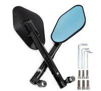 Specchietti Retrovisori Compatibile Con Yamaha Per XVS950 Per XV1900 Per XVS1300 Per V-Star Per Virago Per Warrior Per Royal Specchietto Retrovisore Universale Per Moto