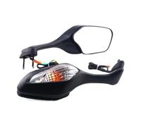 Specchietti retrovisori Compatible With moto con indicatori di direzione a LED compatibili H CBR1000RR 2008-2016 VFR1200 2010-2012 2009 10 11 12 13 14 15(Clear-fold)