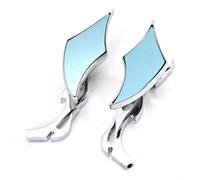 Specchietti Retrovisori Cromati A Diamante Per Kawasaki VN 900 1500 1600 1700 2000