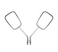 Specchietti Retrovisori Cromati Moto Per VLX600 VT600C VTX1100