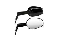Specchietti Retrovisori Cromati Neri Per Moto Specchietto Laterale Universale Con Indicatore Di Direzione In Vetro Trasparente Per Rückspiegel