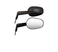 Specchietti Retrovisori Cromati Neri Per Moto Specchietto Laterale Universale Con Indicatore Di Direzione In Vetro Trasparente Per Rückspiegel