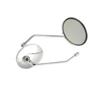 Specchietti Retrovisori Da 8 Mm, 22 Mm E 25 Mm Per Manubrio, Rotondi, Ovali E Convessi, Cromati, Universali Per Moto E Scooter (coppia).(For M8 hole)