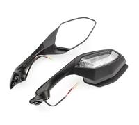 Specchietti Retrovisori L&R Neri Con Indicatori Di Direzione Per Moto Per R1 R6 YZF-R1 2015-2020 YZF-R6 2017 2018 2019 2020