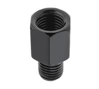 Specchietti Retrovisori Laterali 2 Pezzi Universale M8 M10 8mm 10mm Adattatore Per Specchio Metallico In Acciaio Nero Bullone Retrovisore Per Moto(2x M8M8(LR))