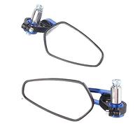Specchietti retrovisori Laterali da 7/8" 22mm per Manubrio specchietti retrovisori per Moto in Lega di Alluminio per la riduzione dell'angolo cieco.