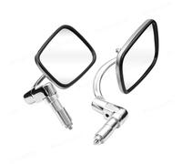 Specchietti retrovisori laterali per manubrio da 7/8" 22 mm, cromati, per moto, universali, per, scooter Retrovisore