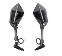 Specchietti retrovisori Laterali universali per Moto Yamaha, 2 Pezzi/Coppia, 10 mm/8 mm con Luce, specchietti per Moto