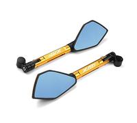 Specchietti retrovisori Metallici Anti-vertigine per Moto X ADV X-ADV XADV 750, Accessori per specchietti Laterali 2018-2021, Neri (Oro)