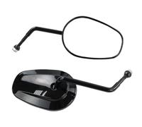 Specchietti retrovisori Moto 8 MILLIMETRI Specchi Retrovisori Per XL 1200 883 Dyna Heritage FXDB Fat Boy 114 Softail Lato Posteriore Specchio Parte
