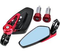 Specchietti Retrovisori Moto Da 22Mm 7/8" Pollici Specchietto Moto Manubrio Allu