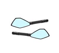 Specchietti Retrovisori Moto Manubrio Regolabile Universale Per Bici Da Moto, Specchietto Retrovisore Sinistro Destro, Ampio Raggio Di Mira Posteriore(Black)