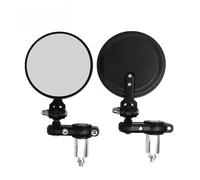 specchietti retrovisori moto Per 2 Pezzi Universale Per Bici Da Moto Specchietto Retrovisore Pieghevole Retrò Modificato Manubrio Nero Vuoto 22 Mm specchiettis motos regolabili
