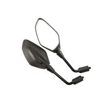 specchietti retrovisori moto Per Benelli TRK 502 X BJ 500 GS-5D UNA Coppia Specchietto Retrovisore Moto Materie Plastiche E Metalli Specchietti Laterali Trasparente specchiettis laterali motos(A pair)