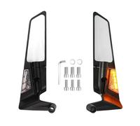 Specchietti Retrovisori Moto Per CB1000R CB650R CB650F CB500 CB300 CB200X Specchietti Retrovisori Kit Specchietto Retrovisore Moto Indicatori Direzione Specchietto laterale(Type A)