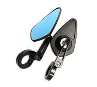 specchietti retrovisori moto Per Ducati Per Suzuki Manubrio Side By Parts Accessori Specchietto Retrovisore Moto specchiettis convessi motos(Black)