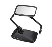 Specchietti Retrovisori Moto Per Magna Per Rebel Per Shadow VT750 VT1100 400 Specchietti Retrovisori Moto Rettangolari 10Mm Specchio In Vetro Trasparente Nero