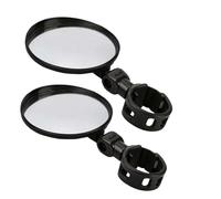 specchietti retrovisori moto Per Mini Universale Specchietto Per Bicicletta Manubrio Retrovisore Lato Per Moto Regolabile Per Ciclismo Mirr W7Z9 specchiettis per motos(2pcs round L)