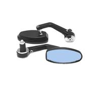 specchietti retrovisori moto Per Royal Per Enfield Bullet/Meteor/Classic 350 500 Interceptor 650 Specchi Retrovisori In Alluminio Manubrio Moto specchiettis per motos(Silver-NO)