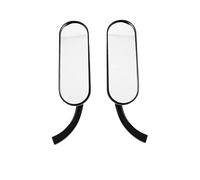 specchietti retrovisori moto Per Sportster 883 1200 XL Per Touring Per Dyna Glide Moto Per Mini Specchietti 8mm10mm Vista Posteriore Laterale Ovale specchiettis laterali motos(Black Mirrors)