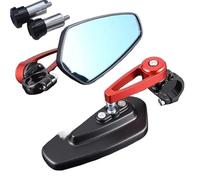 Specchietti Retrovisori Moto Per Sur Ron Per Surron Per Light Per Bee SX Manubrio Specchietto Retrovisore Retro Specchio Laterale(Red)