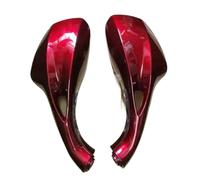 specchietti retrovisori moto Per Suzuki Per Piaggio Per SYM Haojin 50cc-150cc Modificato Scooter Specchietti Laterali 8mm Moto Retrovisore Occhiali specchiettis motos regolabili(Rose Red)