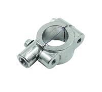 specchietti retrovisori moto Supporto Per Specchio Moto 1PC 8MM / 10MM Retrovisore Modificato Per Manubrio Adattatore Staffa Sedile specchiettis manubrio motos(M10 22mm-Silver)