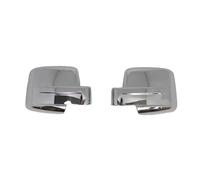 Specchietti retrovisori per Auto Jeep Liberty, Copri specchietto retrovisore Laterale, Calotta Esterna Porta ABS (Argento)