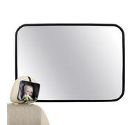 Specchietti retrovisori per auto per bambini - Specchio per sedile convesso regolabile, infrangibile a bordo morbido, monitor di visibilità totale per bambini e, design antiriflesso