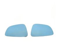 Specchietti retrovisori per auto Per Tesla Per Modello X 2016-2023 Auto Antiriflesso Convesso Blu Bianco Specchio riscaldato Vetro(Blue L and R)