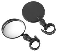 Specchietti retrovisori per biciclette elettriche, confezione da 2 - Specchietto convesso HD regolabile a 360°, specchietto retrovisore universale sinistro/destro per scooter elettrico, nero con