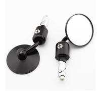 Specchietti retrovisori per manubrio da 7/8" per moto, rotondi, CNC, set per accessori per moto per Suzuki Retrovisore