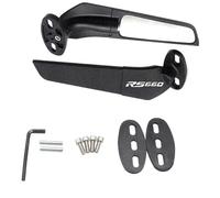 Specchietti retrovisori per moto, regolabili, rotazione a 360°, specchietti laterali modificati per A-prilia GPR250R APR250 RS660 RS125 RS250 (RS660)