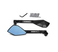 Specchietti retrovisori per Moto, specchietti Laterali Anti-vertigine, Accessori per R1200GS Adventure 1200 GS R1200RT Oro (Nero)