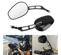 Specchietti retrovisori per moto Specchietto laterale posteriore in vetro destro sinistro per Harley 883 1200 48