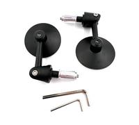 Specchietti retrovisori per scooter, visione convessa regolabile, 360 gradi, set di 2 specchietti per estremità, per moto, ciclismo, ATV e scooter