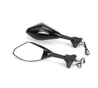 Specchietti Retrovisori Racing Con Indicatori Di Direzione Per Ducati Specchietti retrovisori per moto(Nero-fumo-oke)