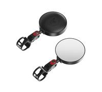 Specchietti retrovisori regolabili a 360° (set di 2) compatibili con Kukirin G2 MAX / G2Master / G2 / G2Pro / G3Pro Kickscooter, specchio grandangolare per manubrio specchi posteriori in vetro HD