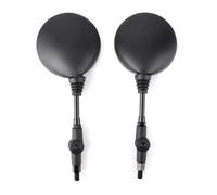 Specchietti Retrovisori Specchietto Retrovisore Universale Pieghevole Rotondo Da 8 Mm E 10 Mm Per Moto Retrovisore Retrò Motocross(Clockwise)